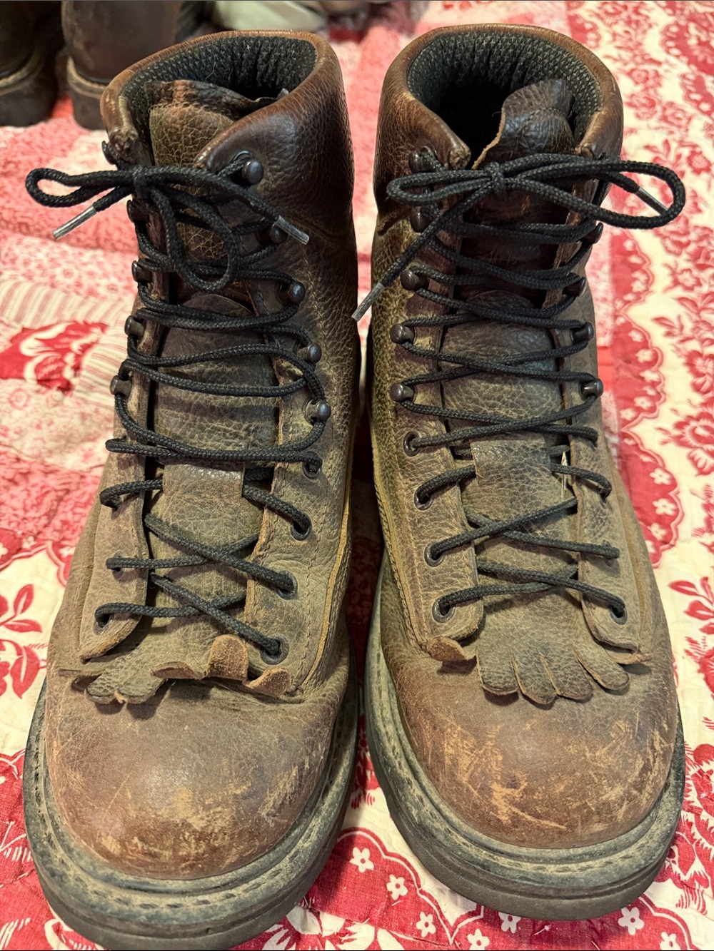 Cabela's Kiltie 2.0 waterproof Brown Leather Lace-Up Work Boots 8.5D